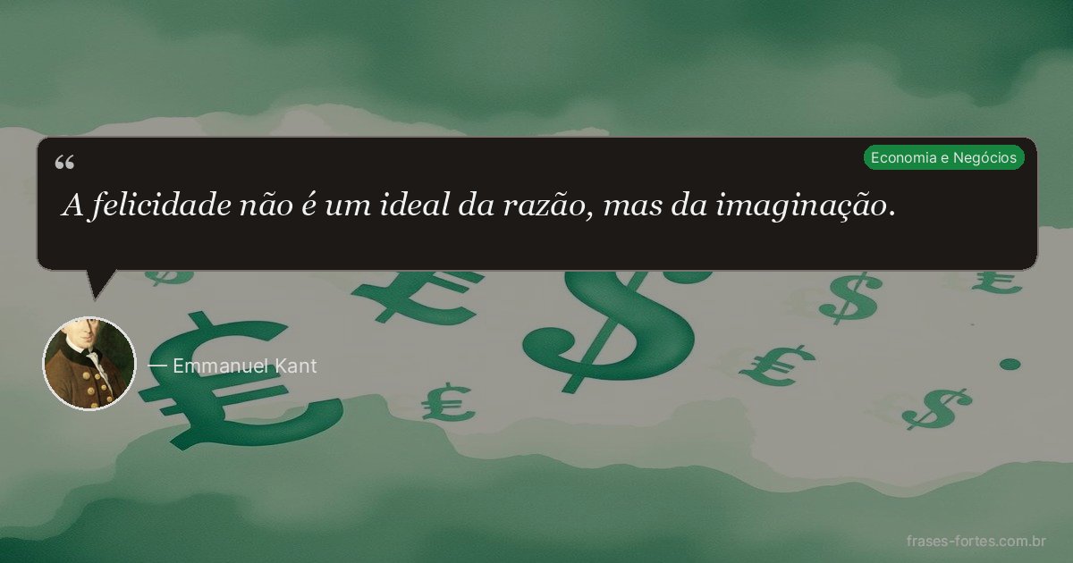 Frase de Emmanuel Kant