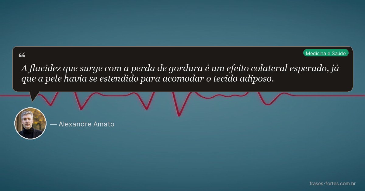 Frase de Alexandre Amato