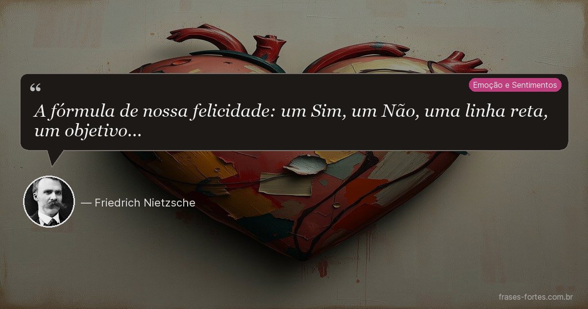 Frase de Friedrich Nietzsche