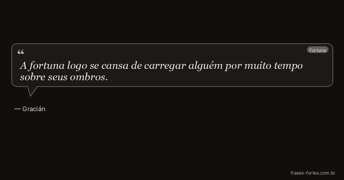 Frase de Gracián