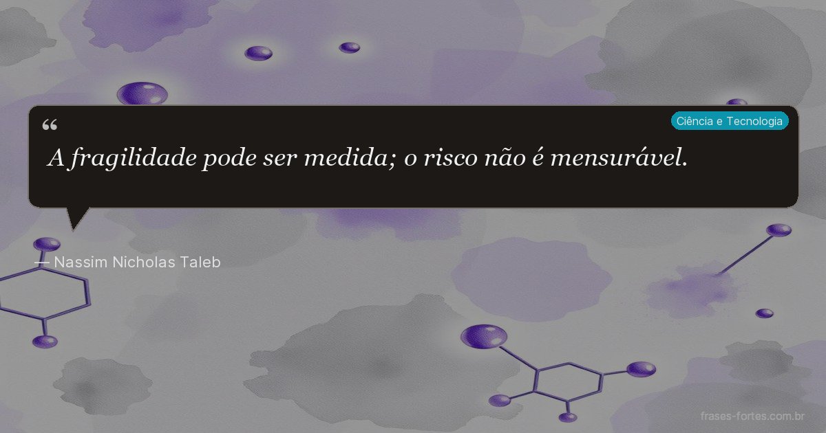 Frase de Nassim Nicholas Taleb