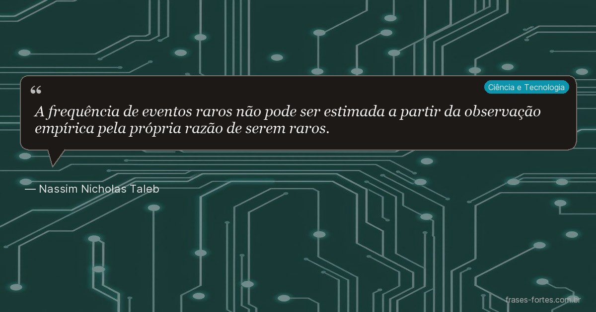 Frase de Nassim Nicholas Taleb