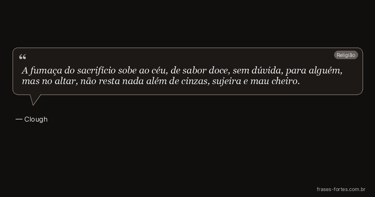 Frase de Clough