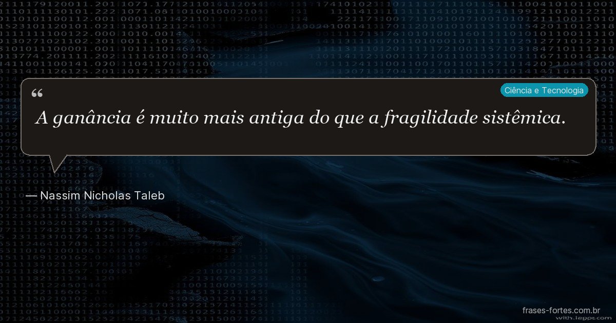 Frase de Nassim Nicholas Taleb