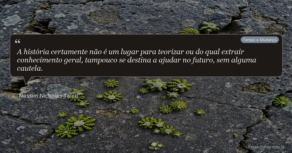 Frase de Nassim Nicholas Taleb