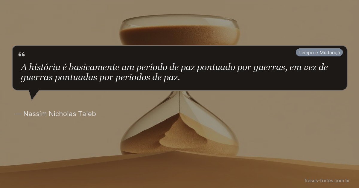 Frase de Nassim Nicholas Taleb