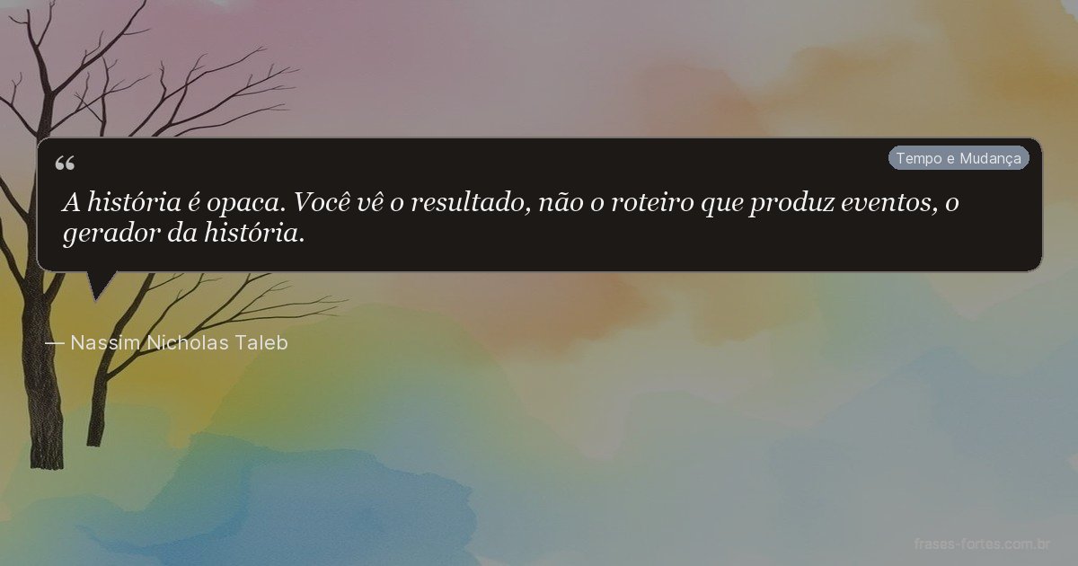 Frase de Nassim Nicholas Taleb