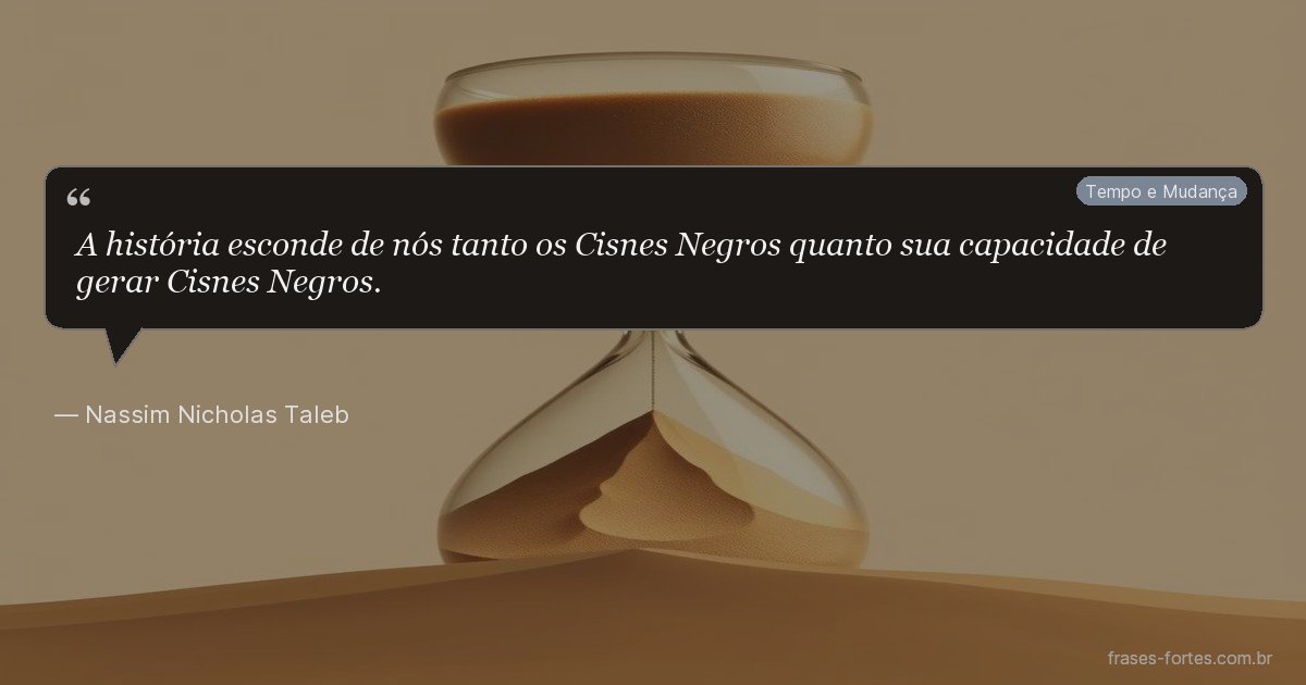 Frase de Nassim Nicholas Taleb