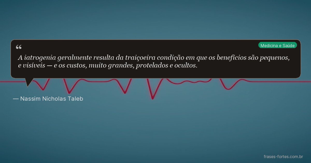 Frase de Nassim Nicholas Taleb