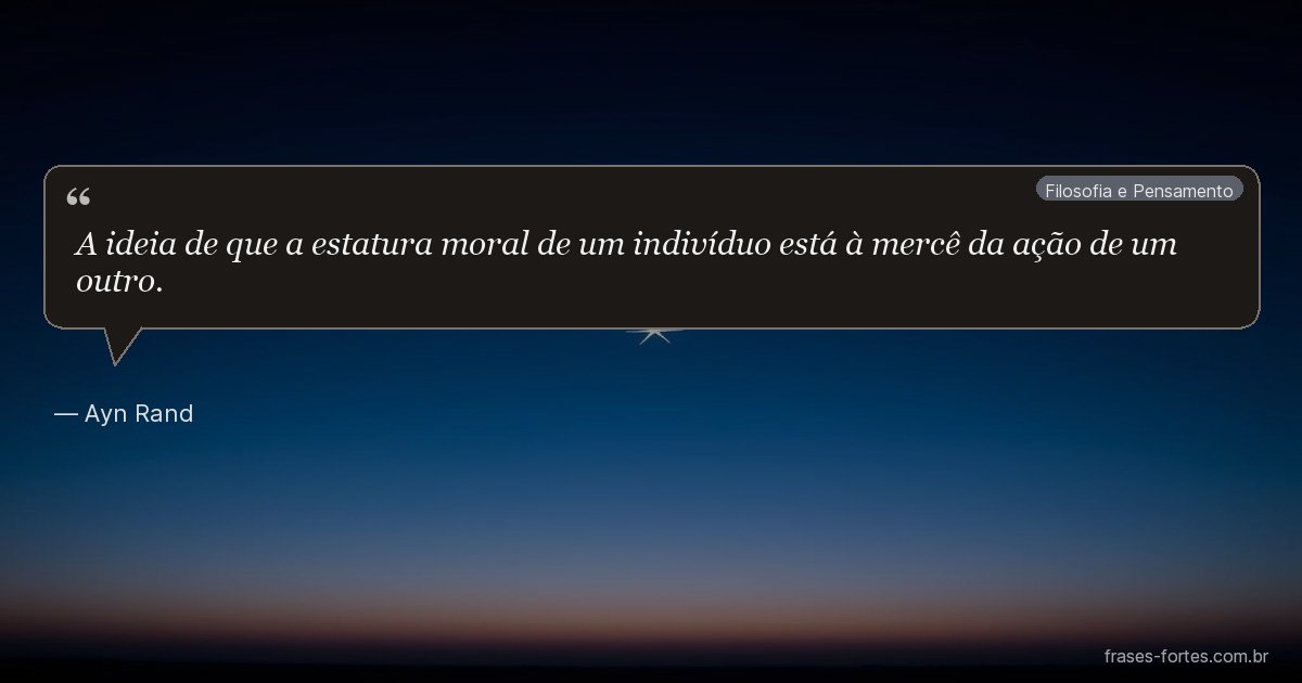 Frase de Ayn Rand