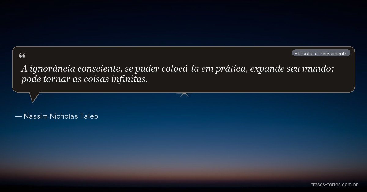 Frase de Nassim Nicholas Taleb