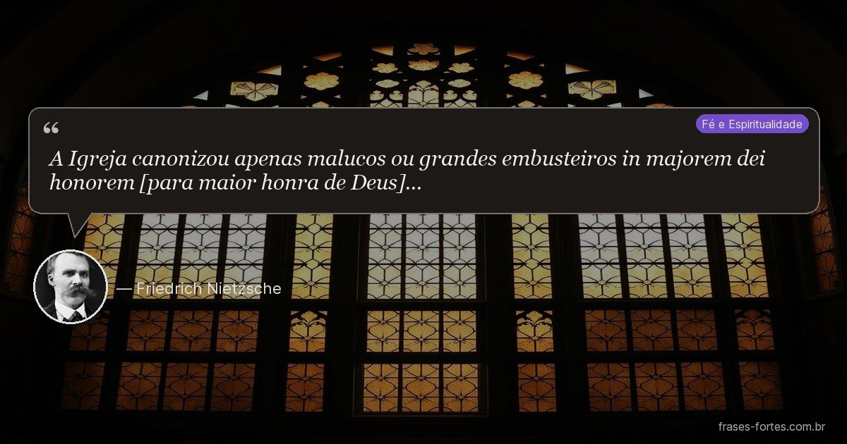 Frase de Friedrich Nietzsche