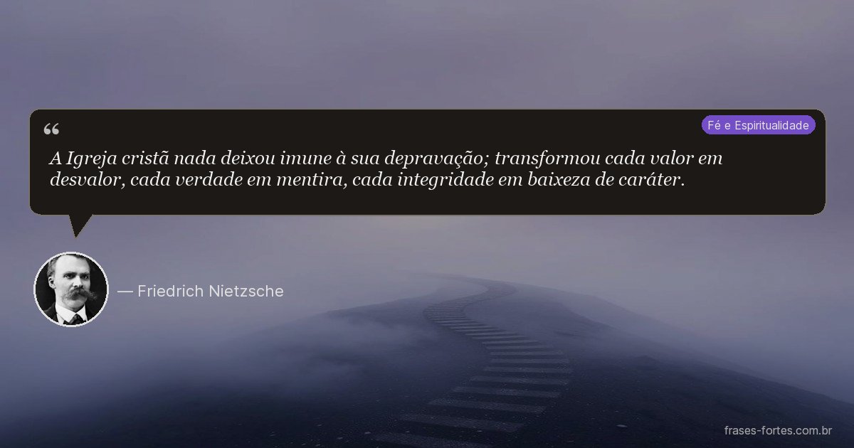 Frase de Friedrich Nietzsche