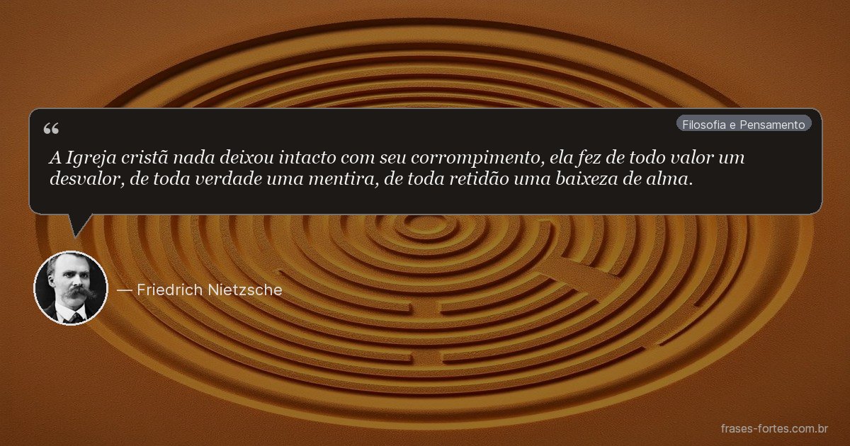 Frase de Friedrich Nietzsche