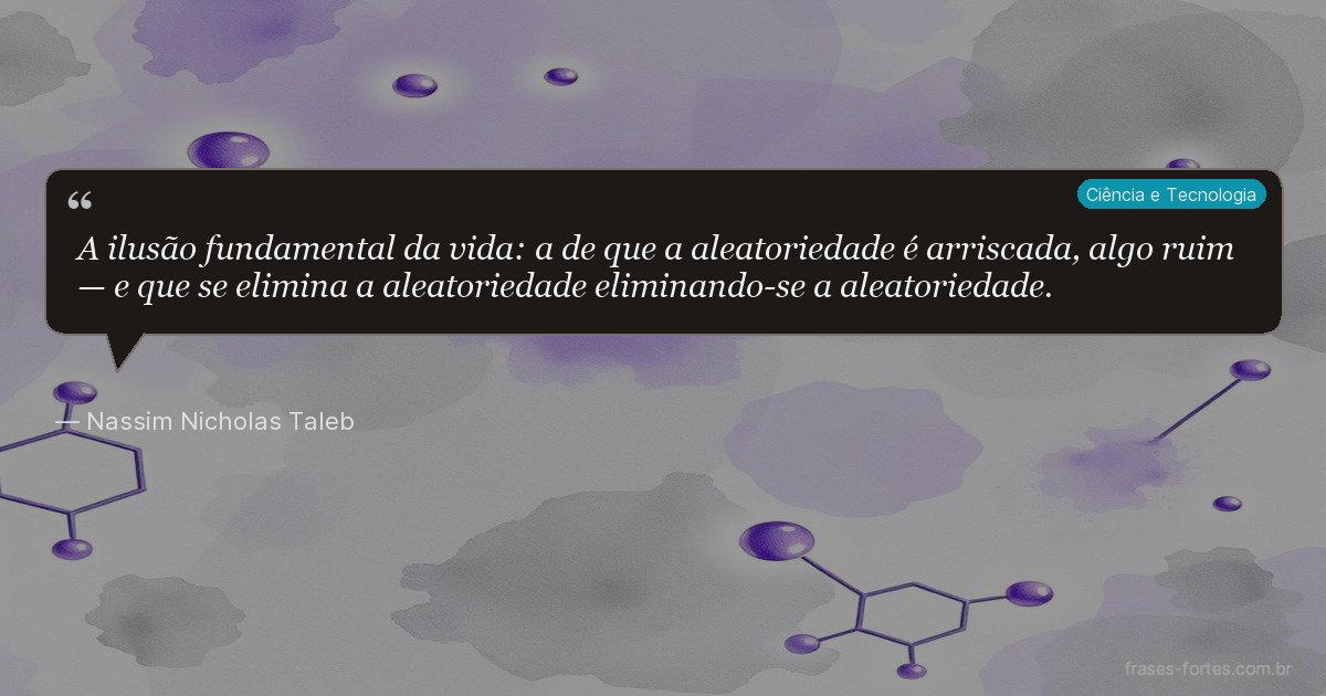 Frase de Nassim Nicholas Taleb