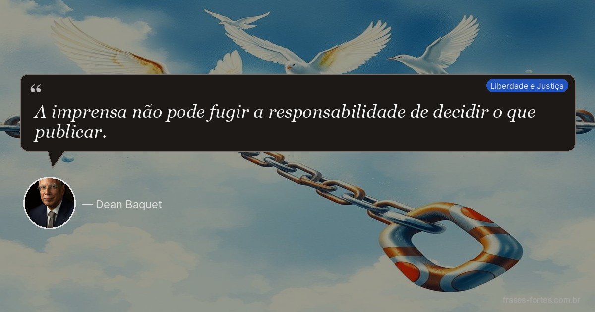 Frase de Dean Baquet