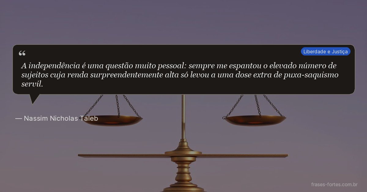 Frase de Nassim Nicholas Taleb