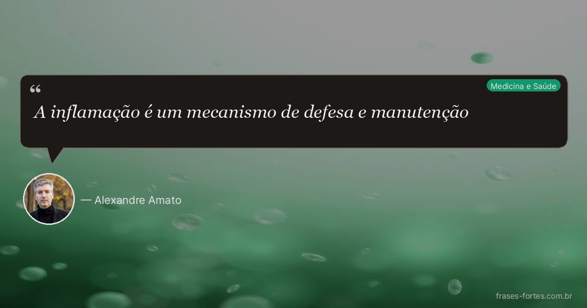 Frase de Alexandre Amato