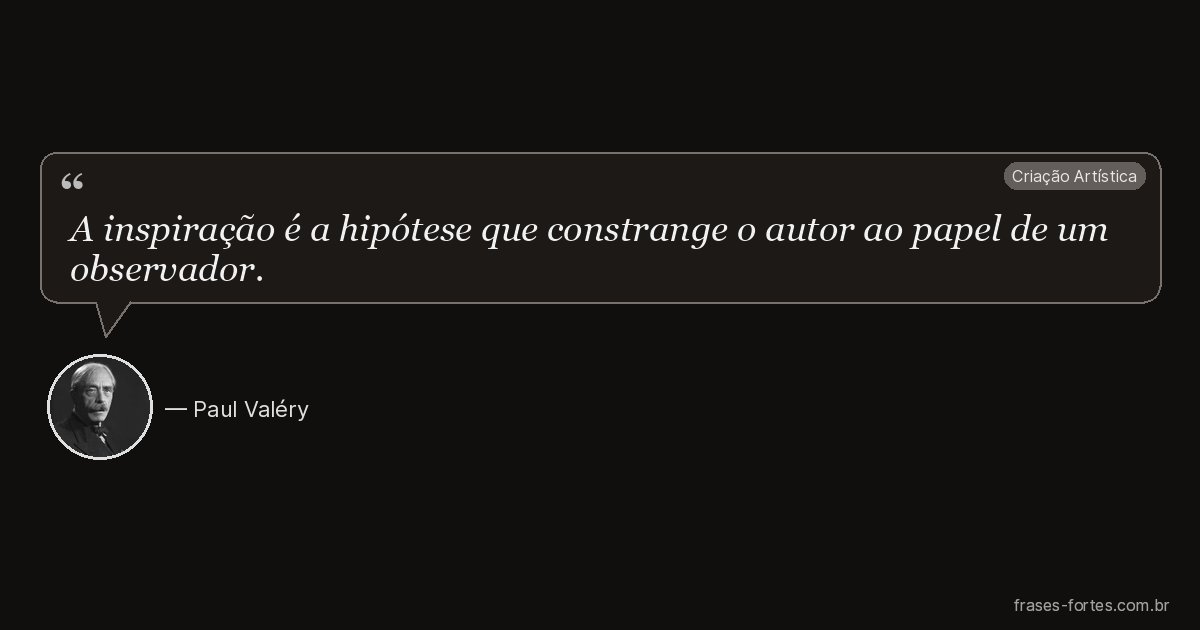 Frase de Paul Valéry