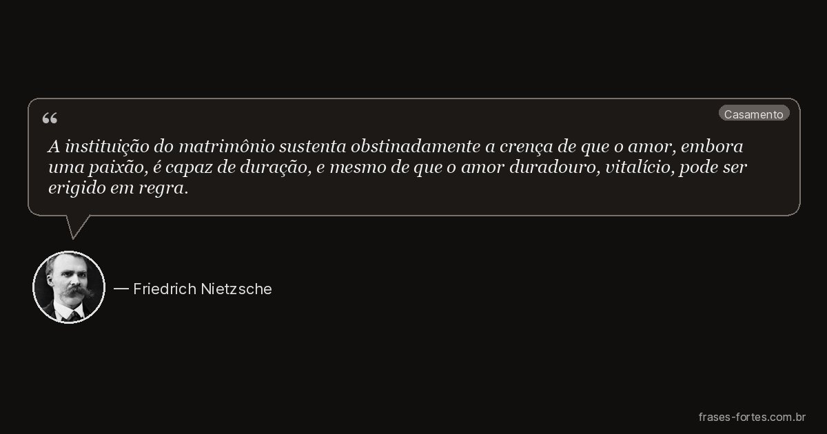Frase de Friedrich Nietzsche