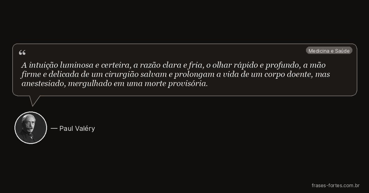 Frase de Paul Valéry