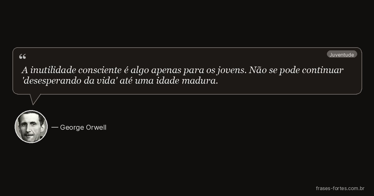 Frase de George Orwell