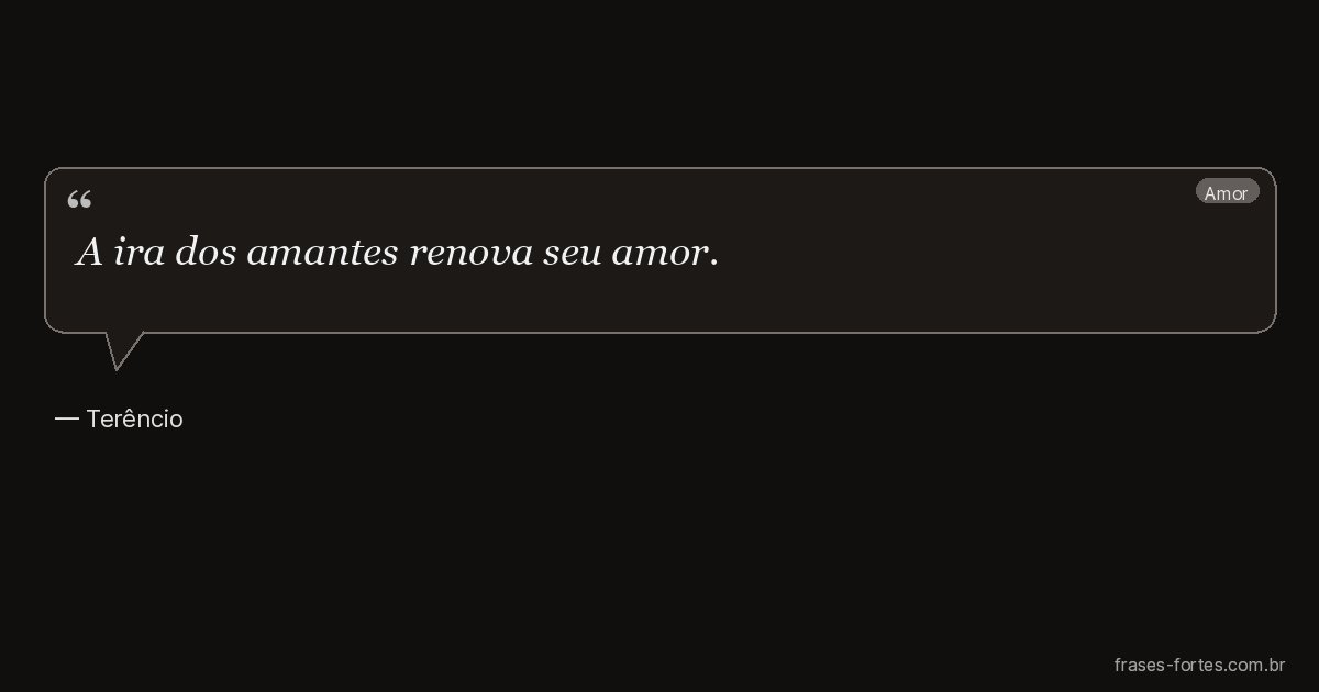 Frase de Terêncio