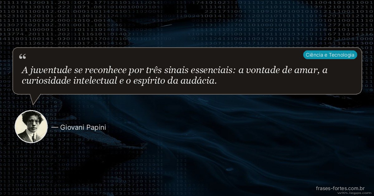 Frase de Giovani Papini