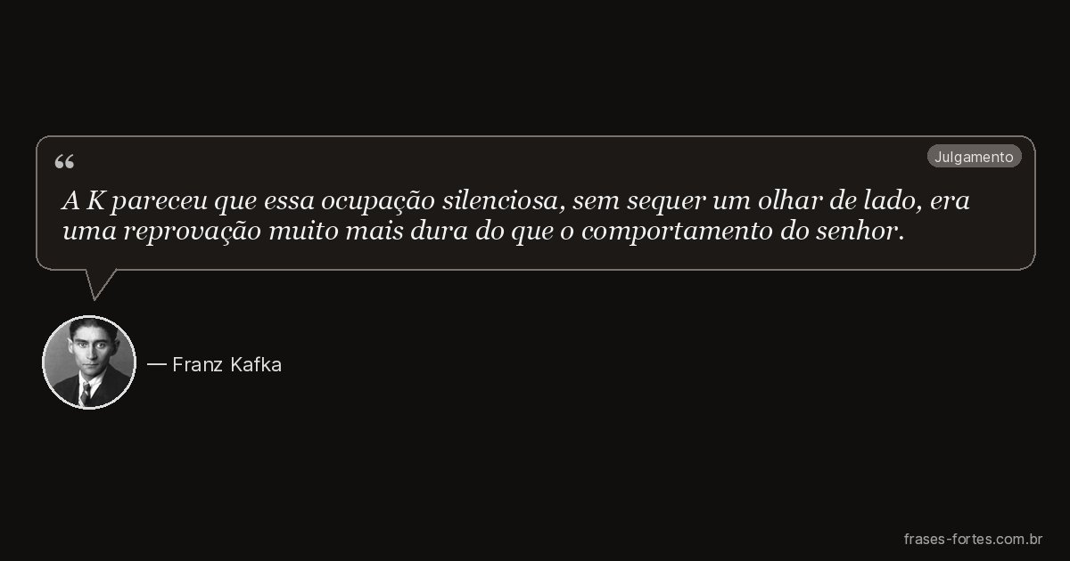 Frase de Franz Kafka
