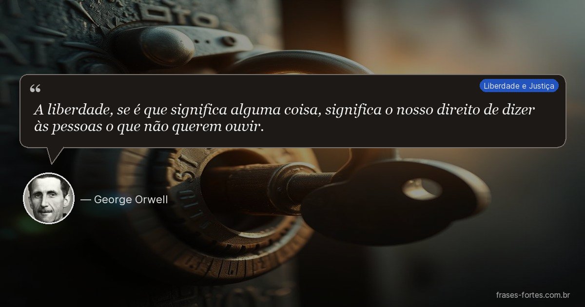 Frase de George Orwell