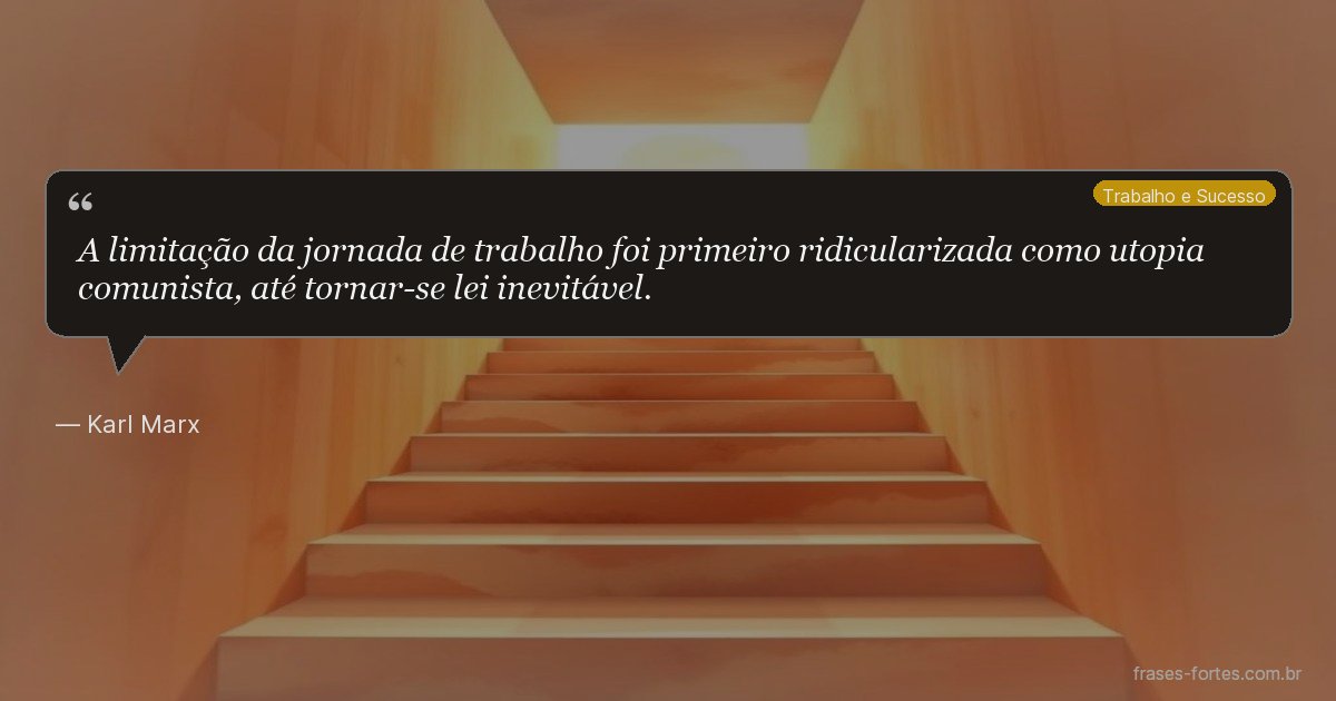 Frase de Karl Marx