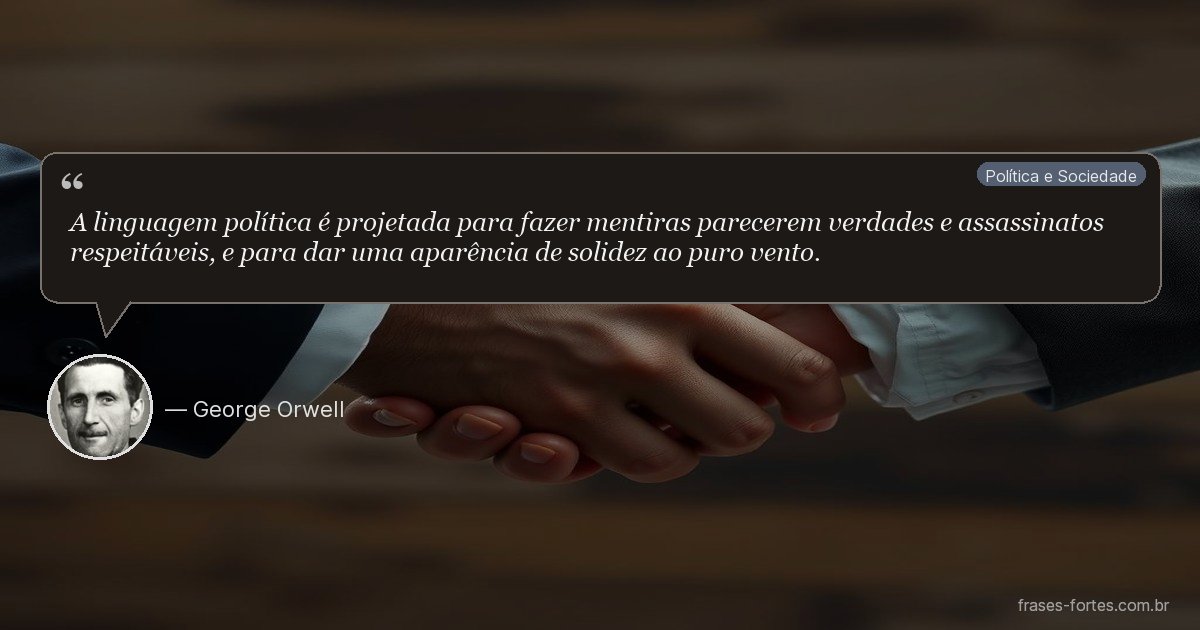 Frase de George Orwell