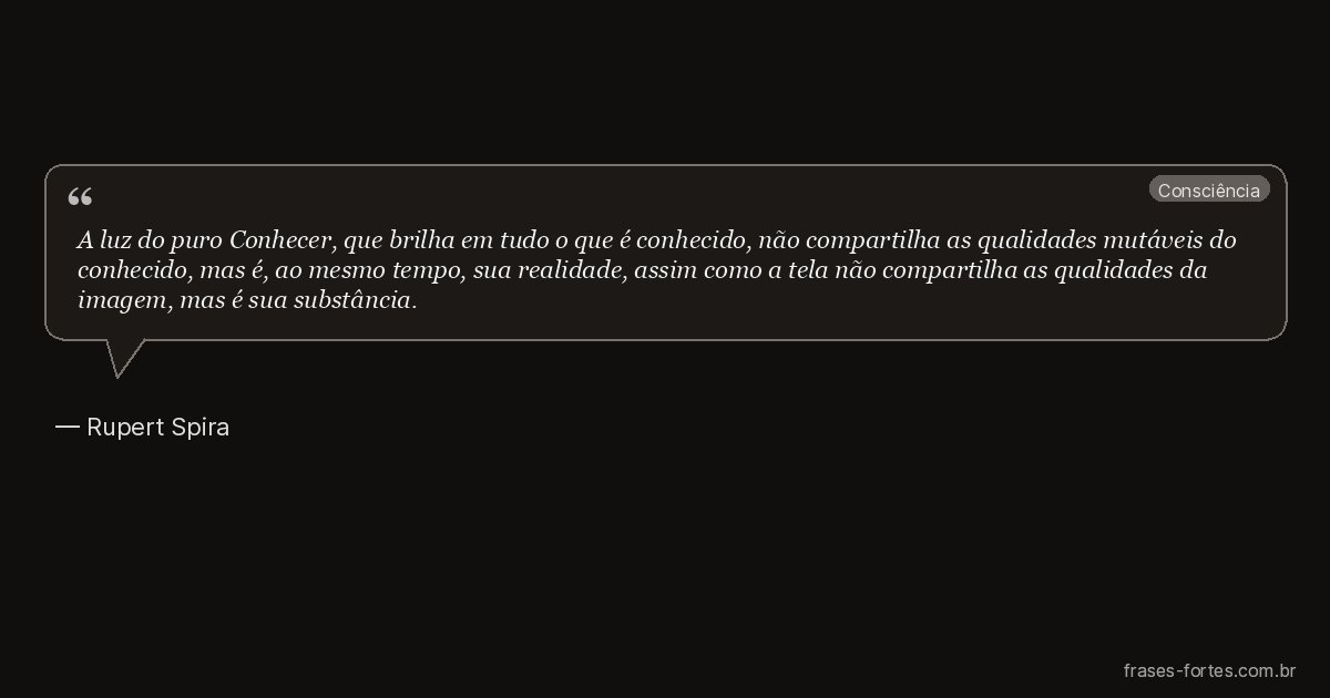Frase de Rupert Spira