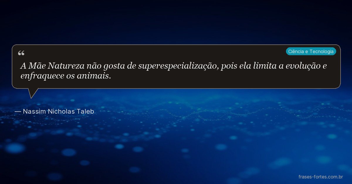 Frase de Nassim Nicholas Taleb