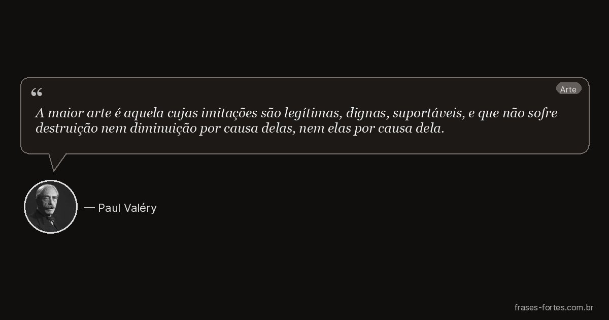 Frase de Paul Valéry