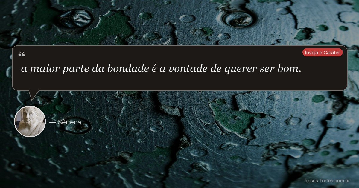 Frase de Sêneca