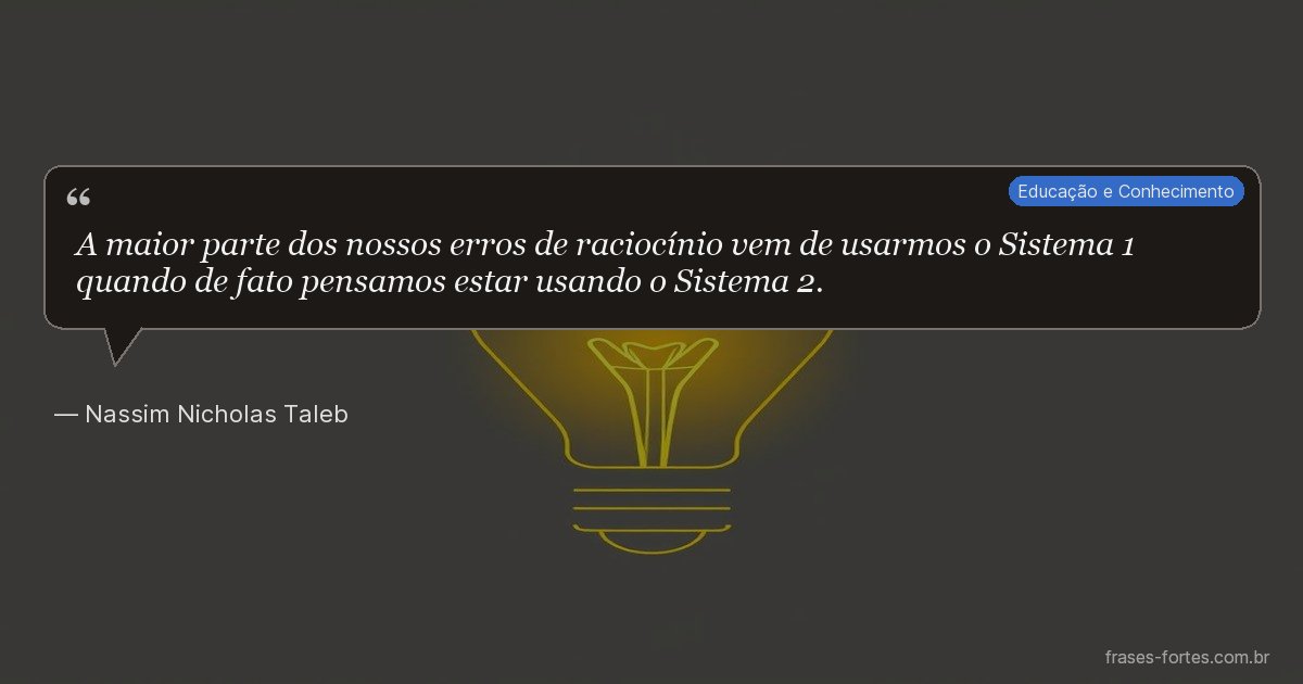 Frase de Nassim Nicholas Taleb