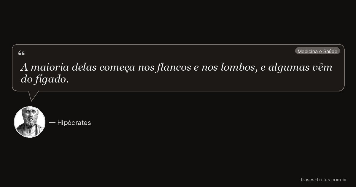 Frase de Hipócrates