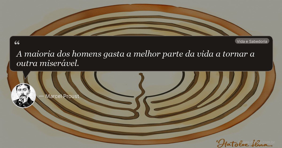 Frase de Marcel Proust