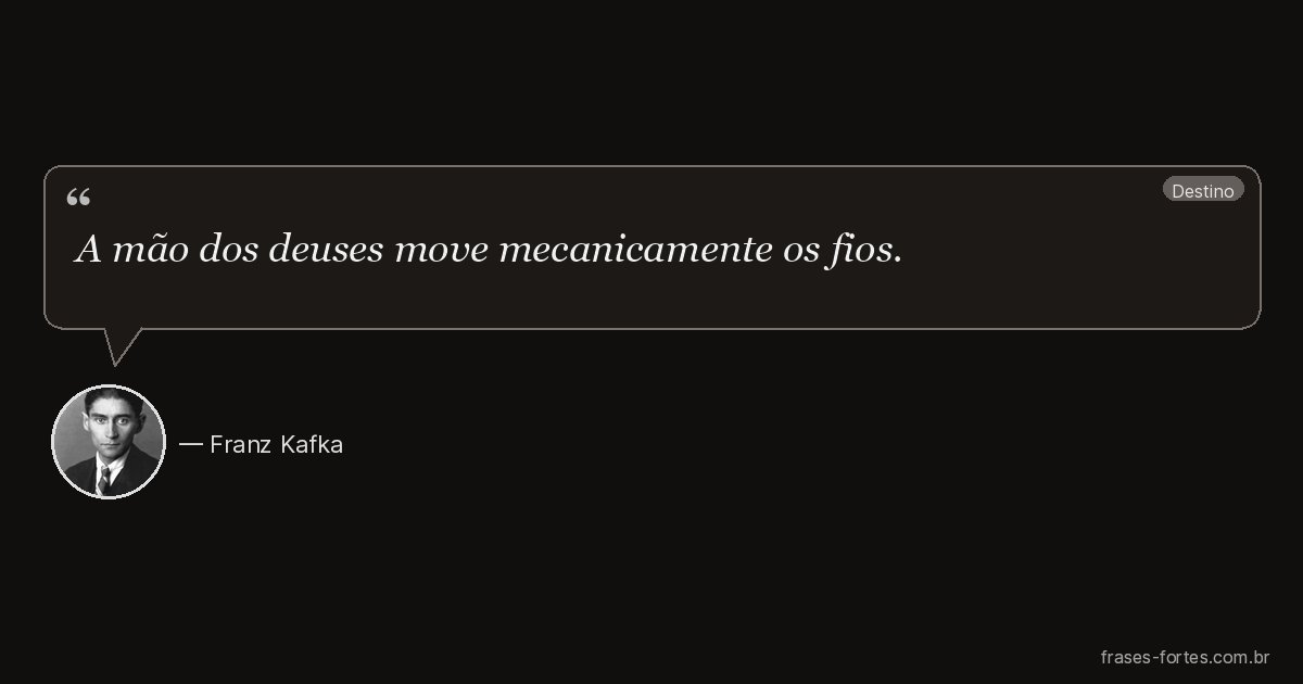 Frase de Franz Kafka