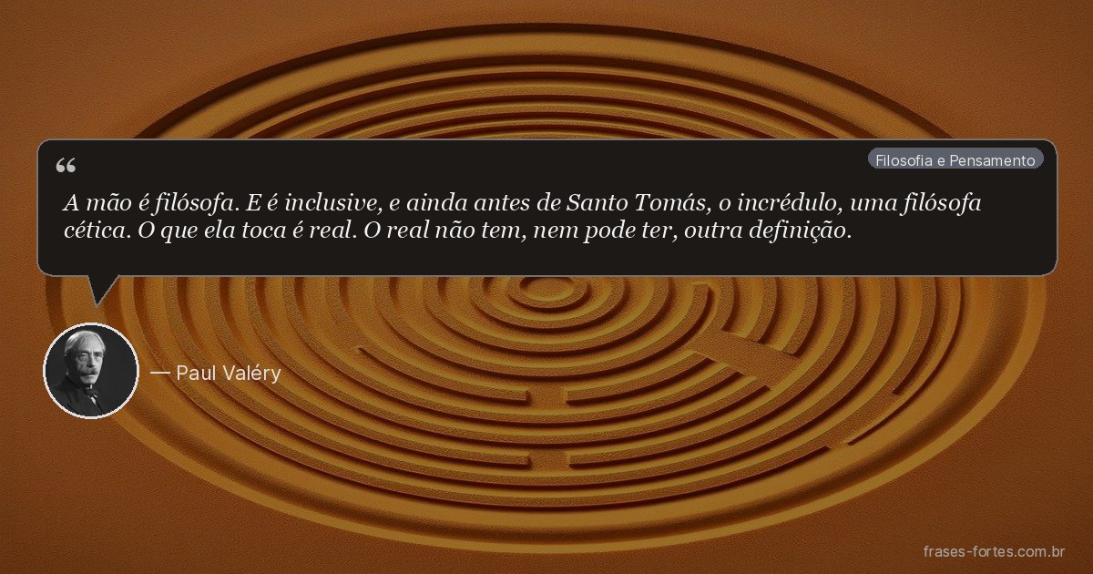 Frase de Paul Valéry