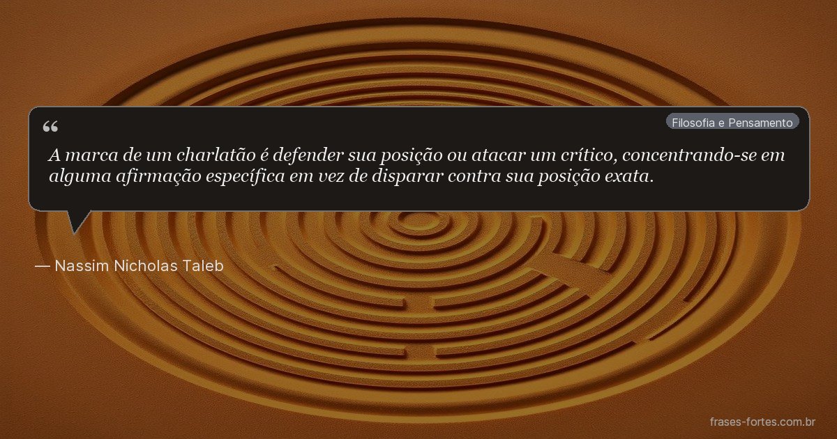 Frase de Nassim Nicholas Taleb