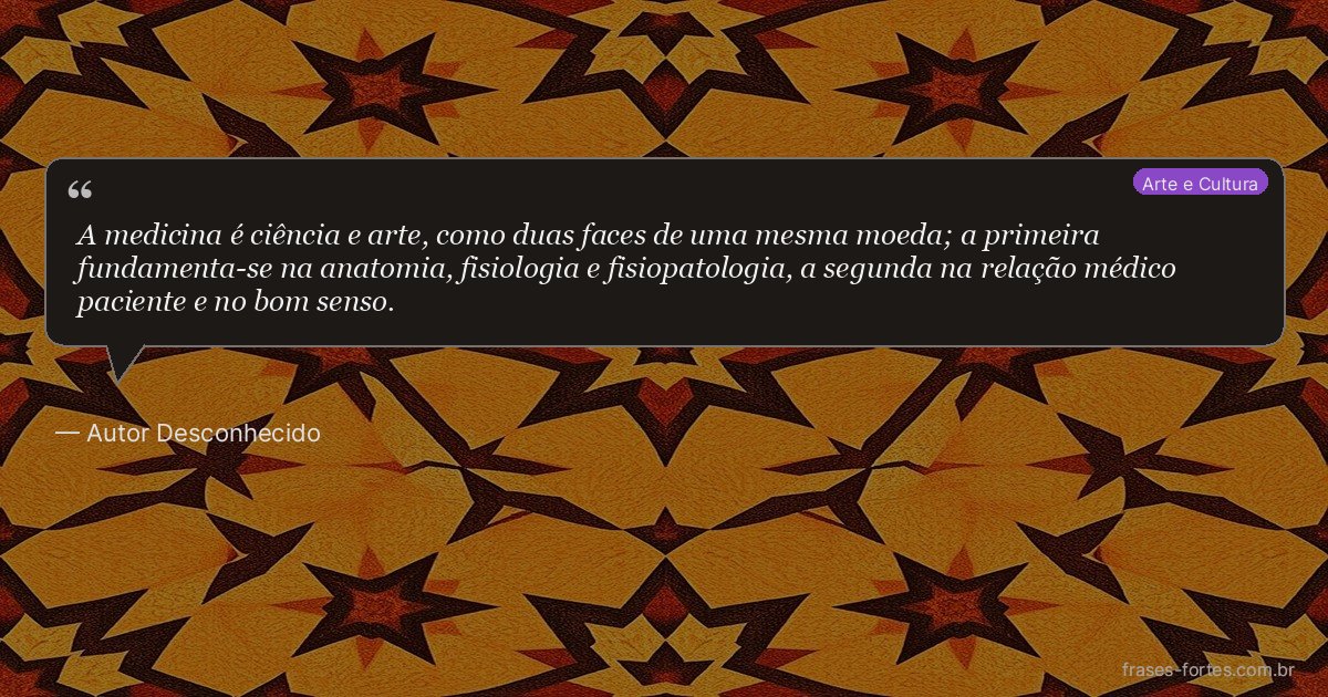 Frase de Autor Desconhecido