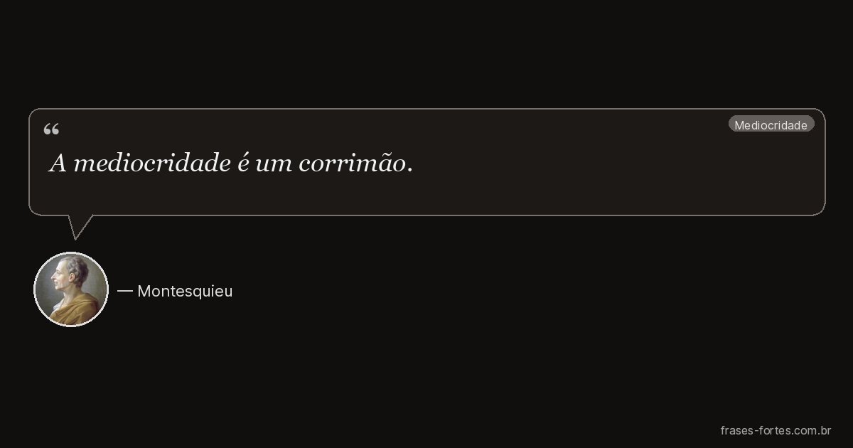 Frase de Montesquieu