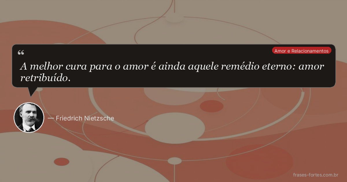 Frase de Friedrich Nietzsche