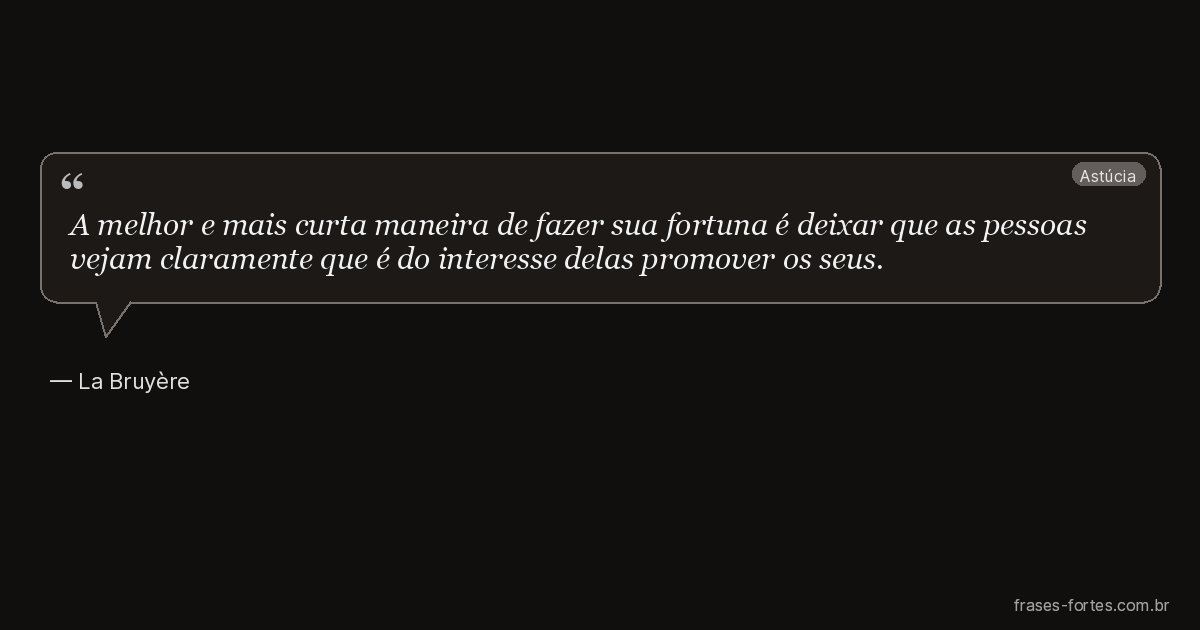 Frase de La Bruyère