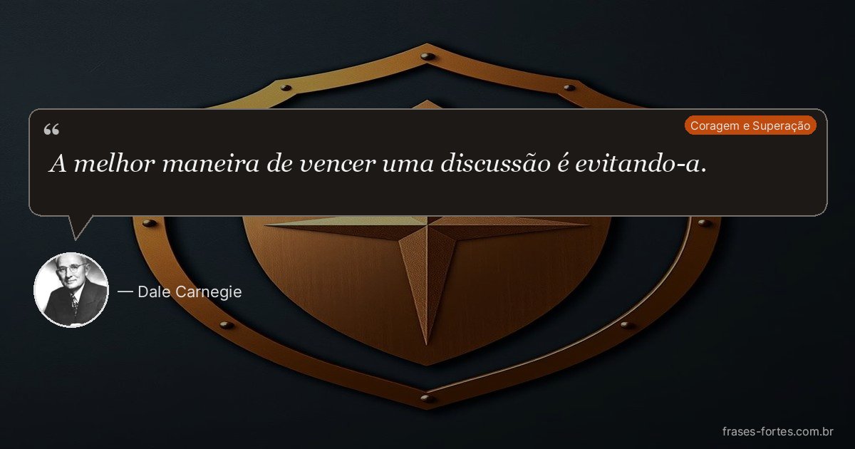 Frase de Dale Carnegie