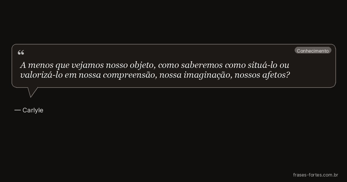 Frase de Carlyle