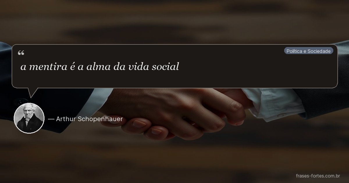 Frase de Arthur Schopenhauer