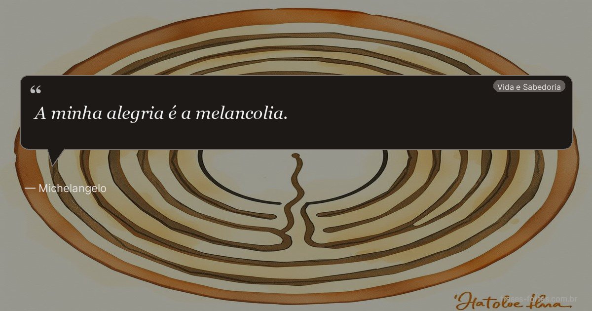 Frase de Michelangelo